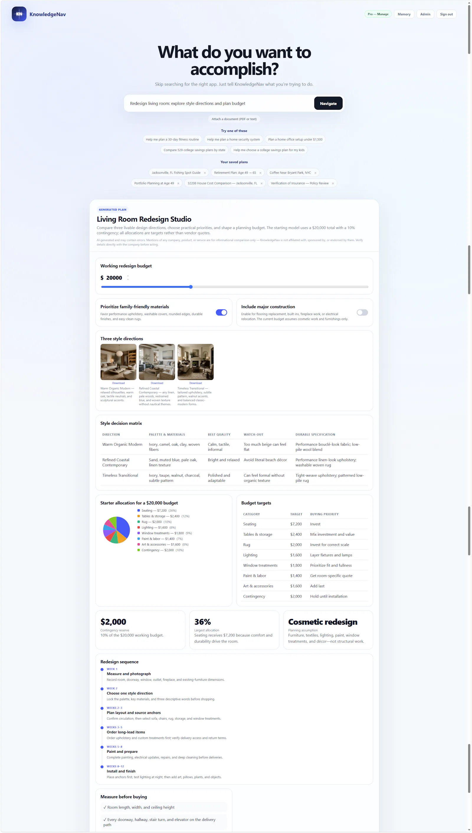 KnowledgeNav screenshot 2