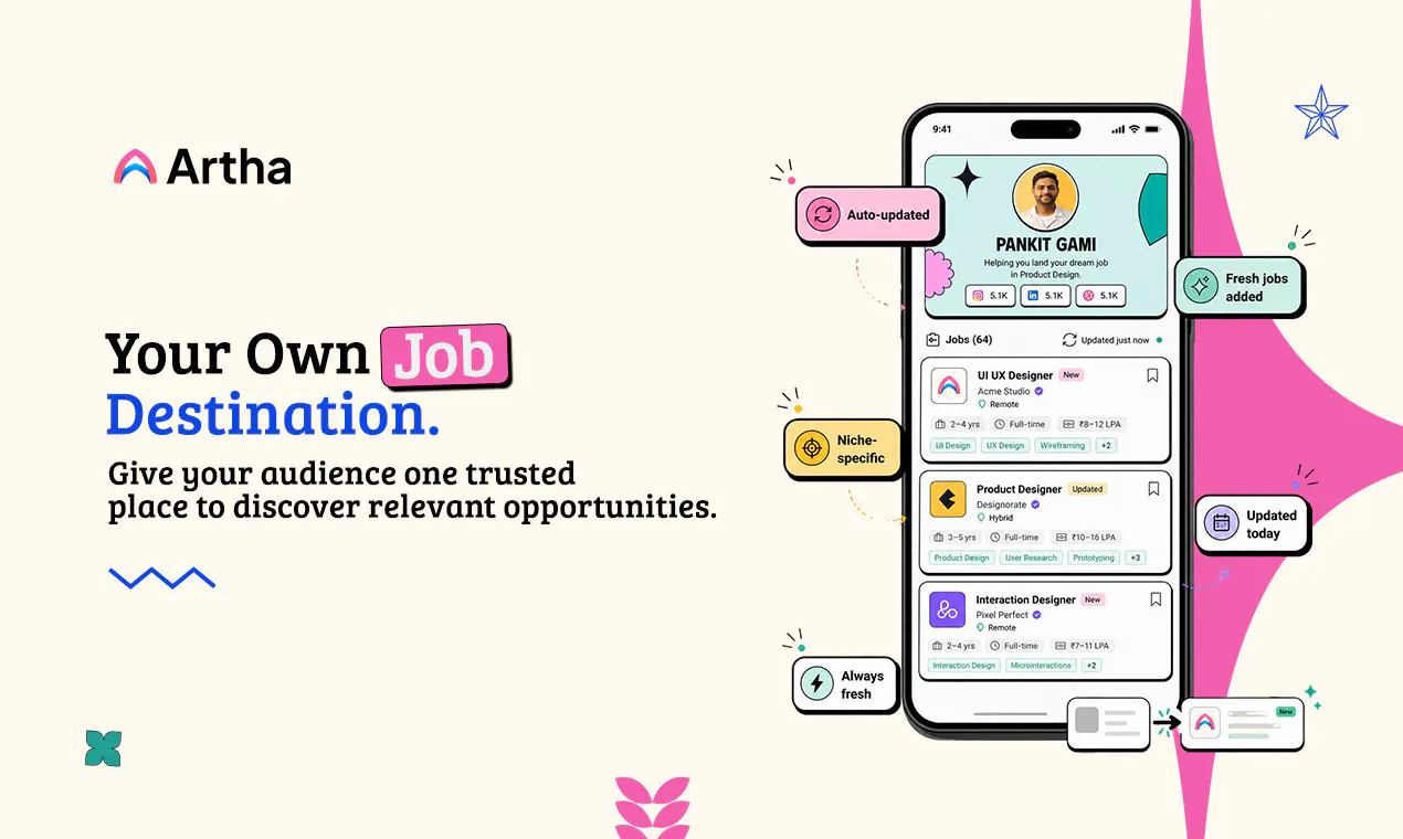 artha.link screenshot 3