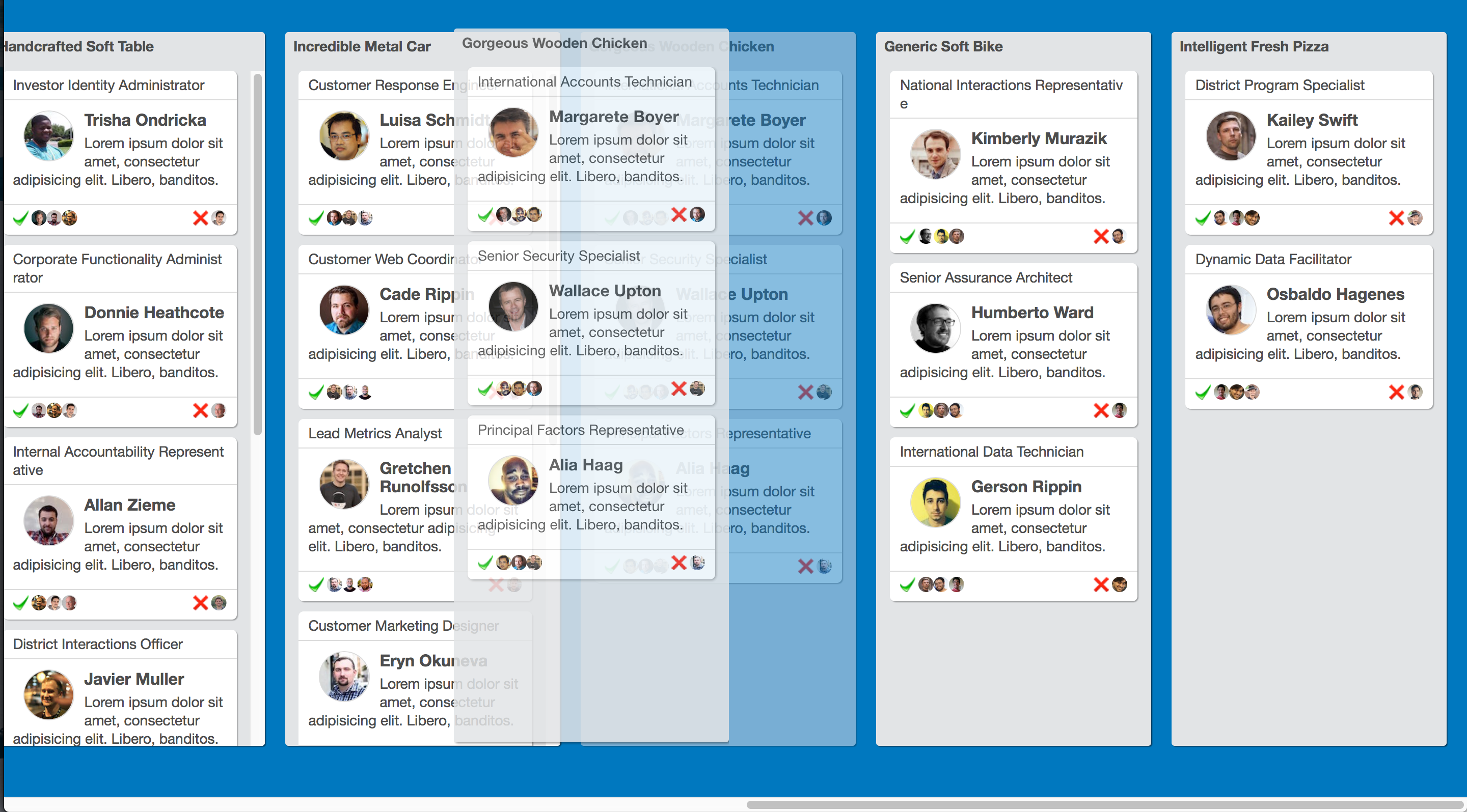 React trello board gallery image
