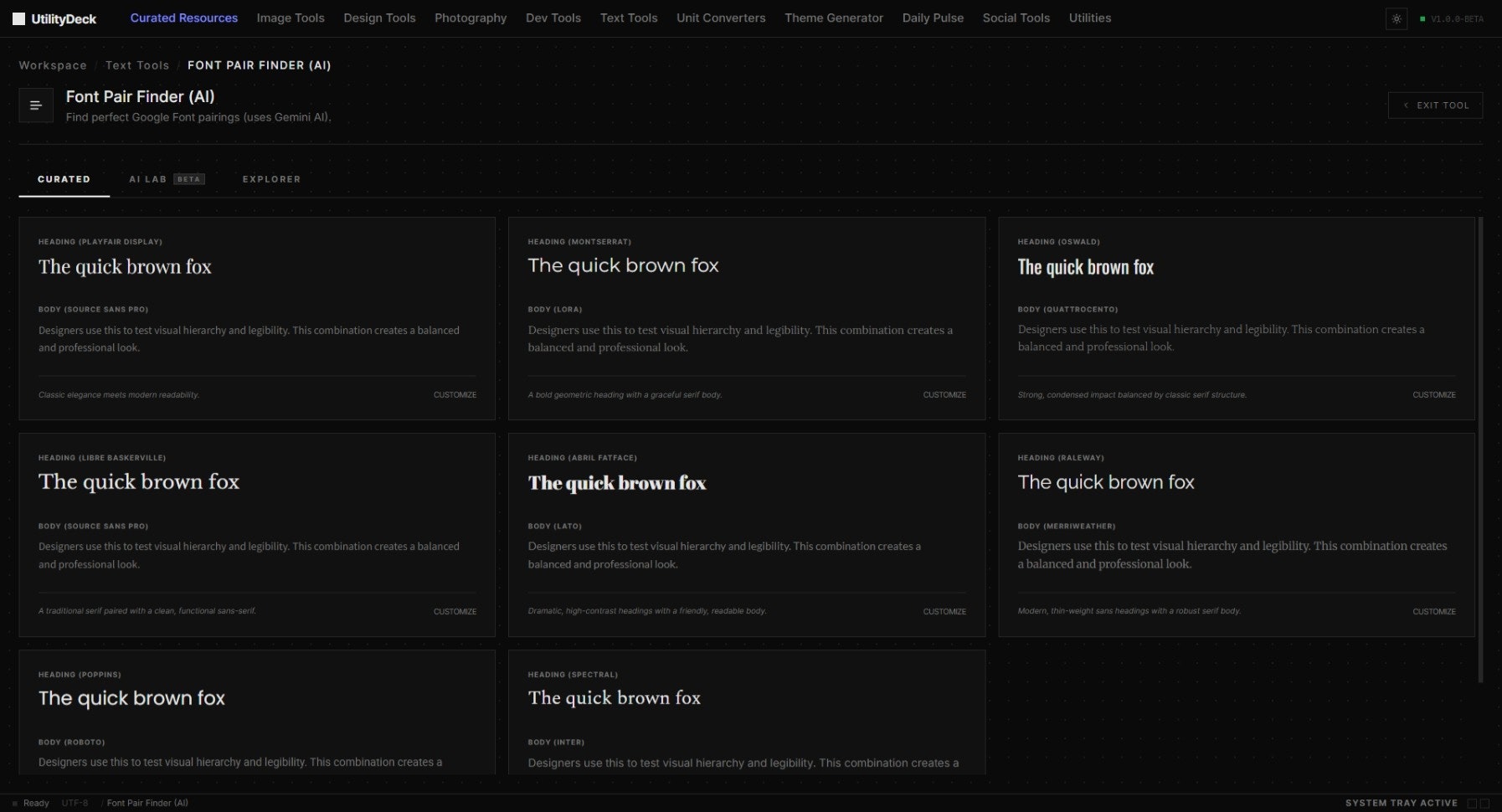 UtilityDeck gallery image