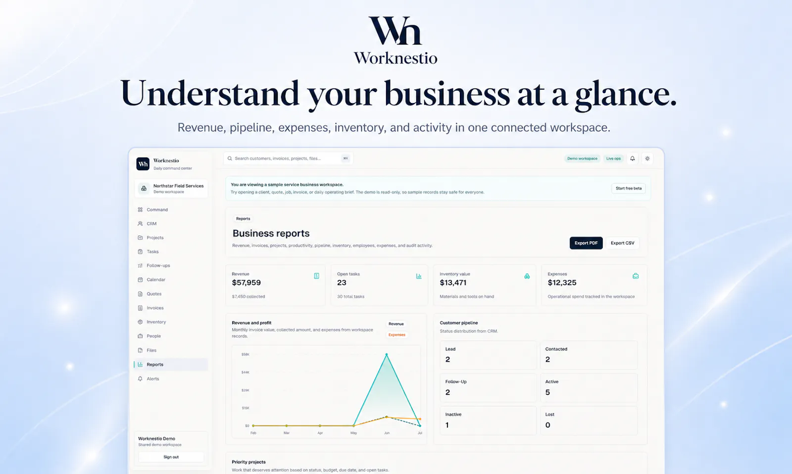 Worknestio screenshot 2