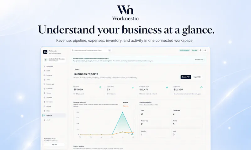 Worknestio screenshot 2