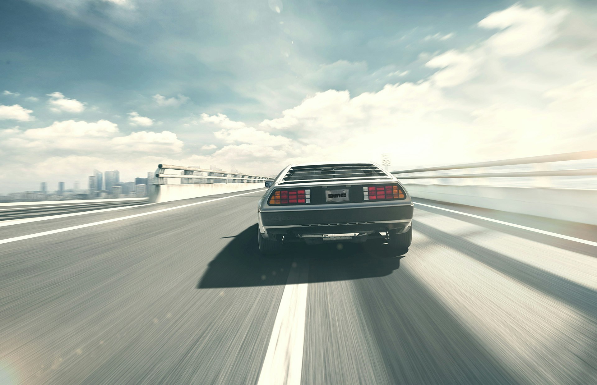 The DeLorean gallery image