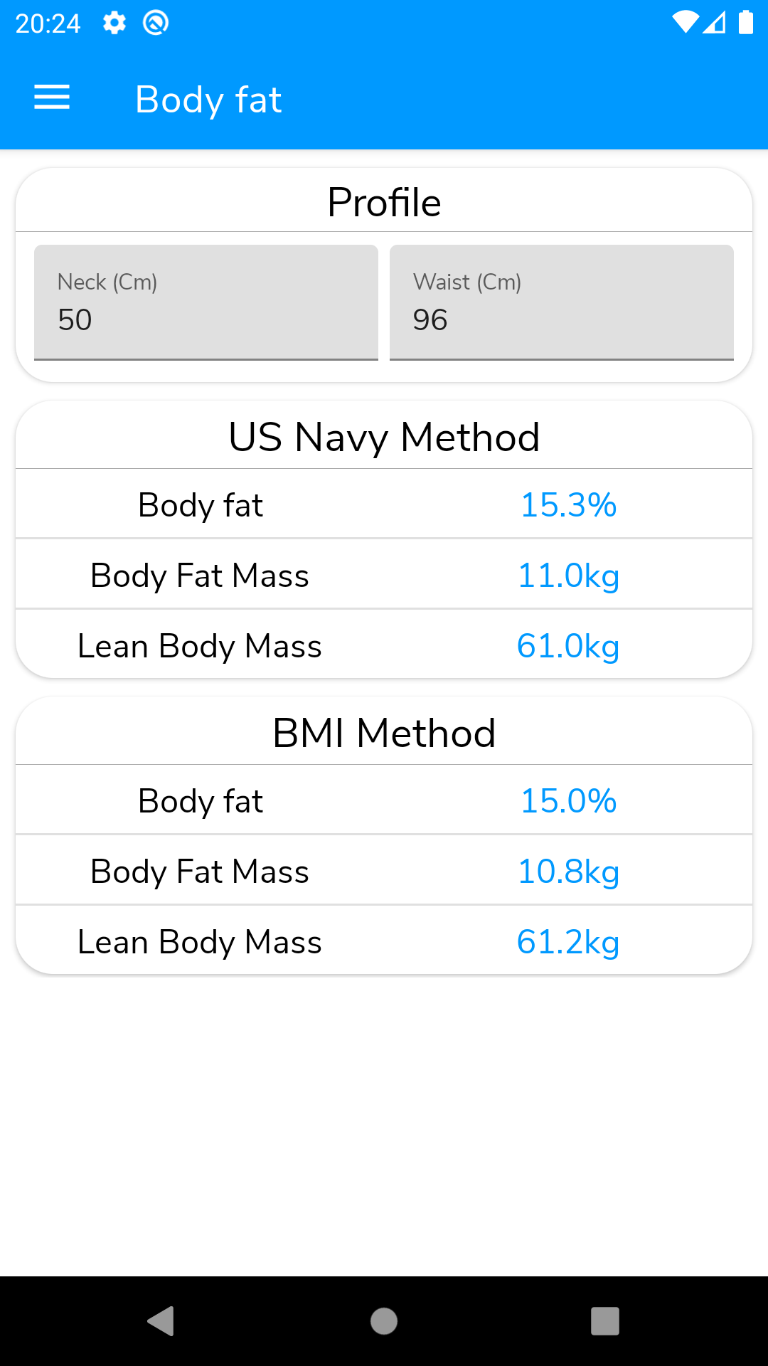Fitness Calculator - FitCalc gallery image