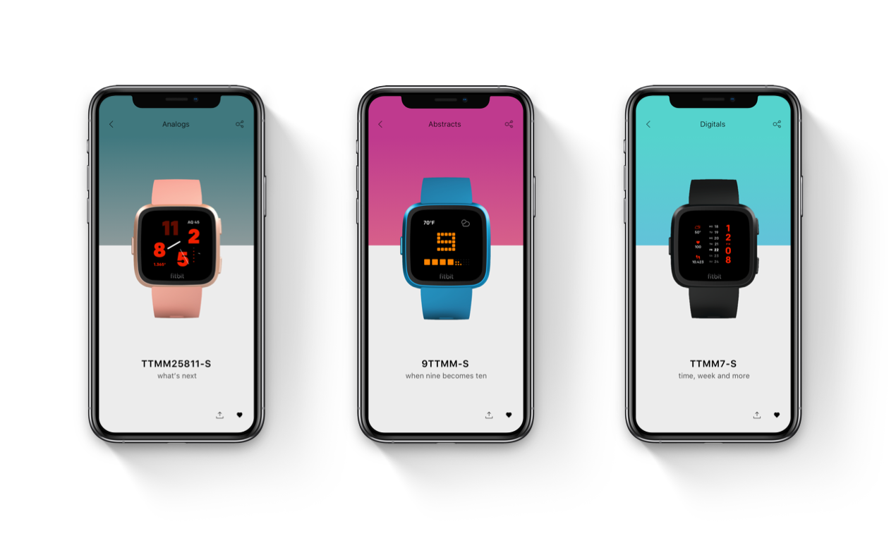 TTMM-S for Fitbit Versa app gallery image