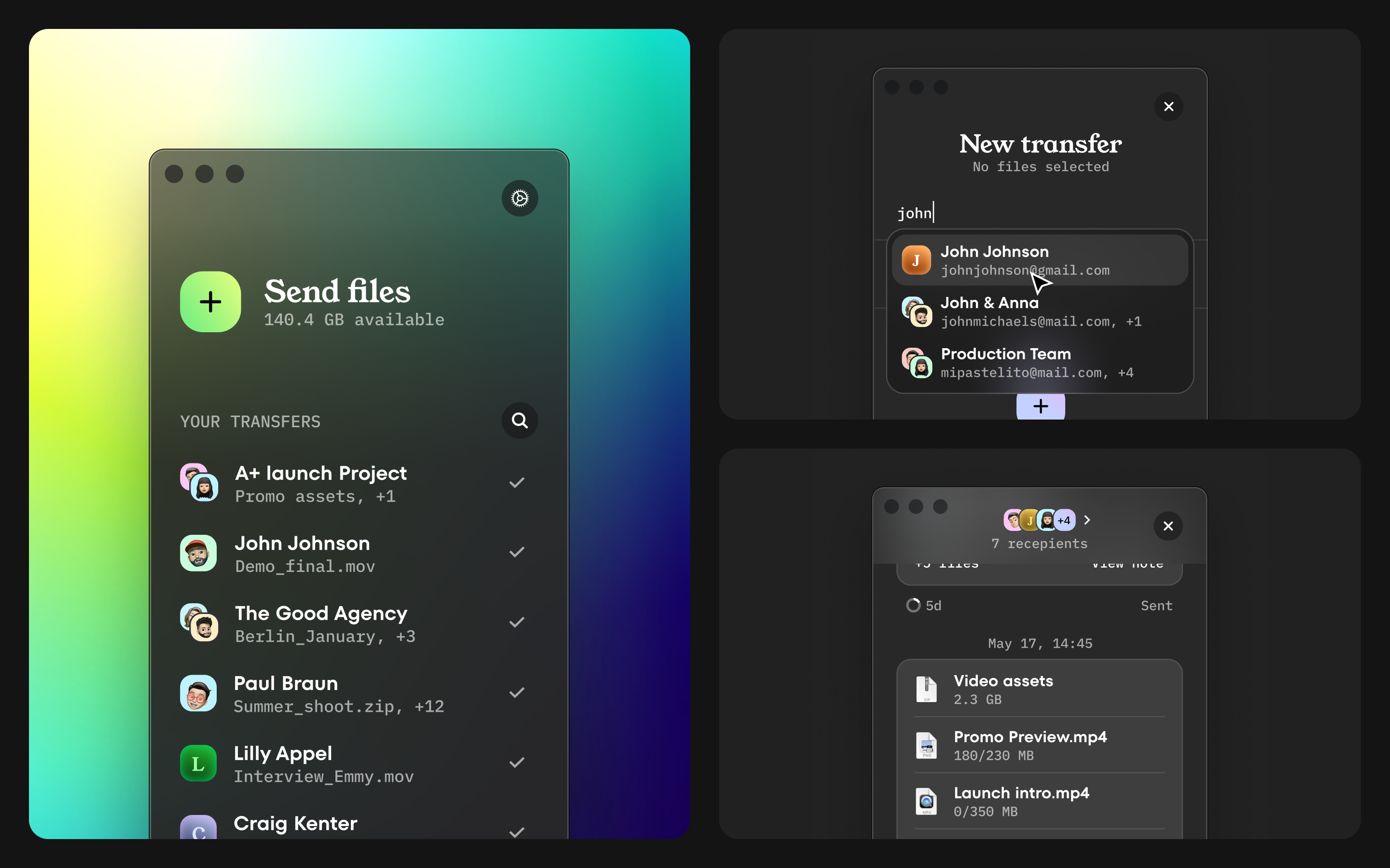 Droppable - Messenger for large files - Send large files from your Mac desktop media 7