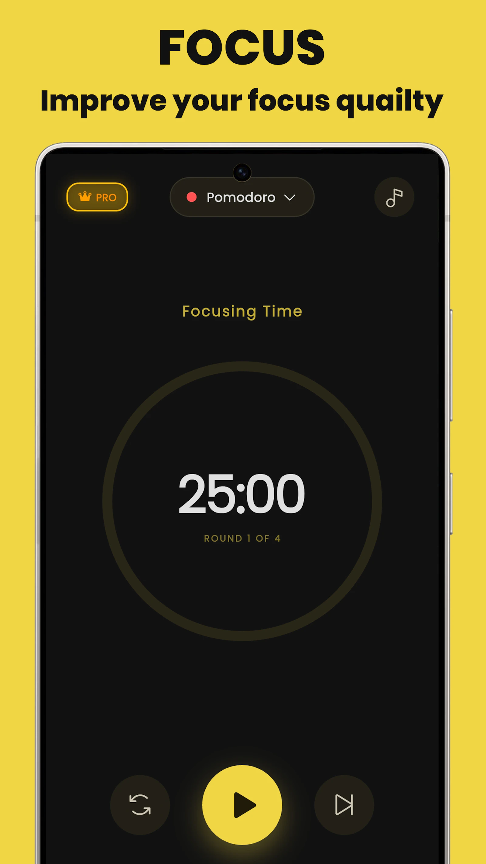 Pomocus: Pomodoro Timer screenshot 1