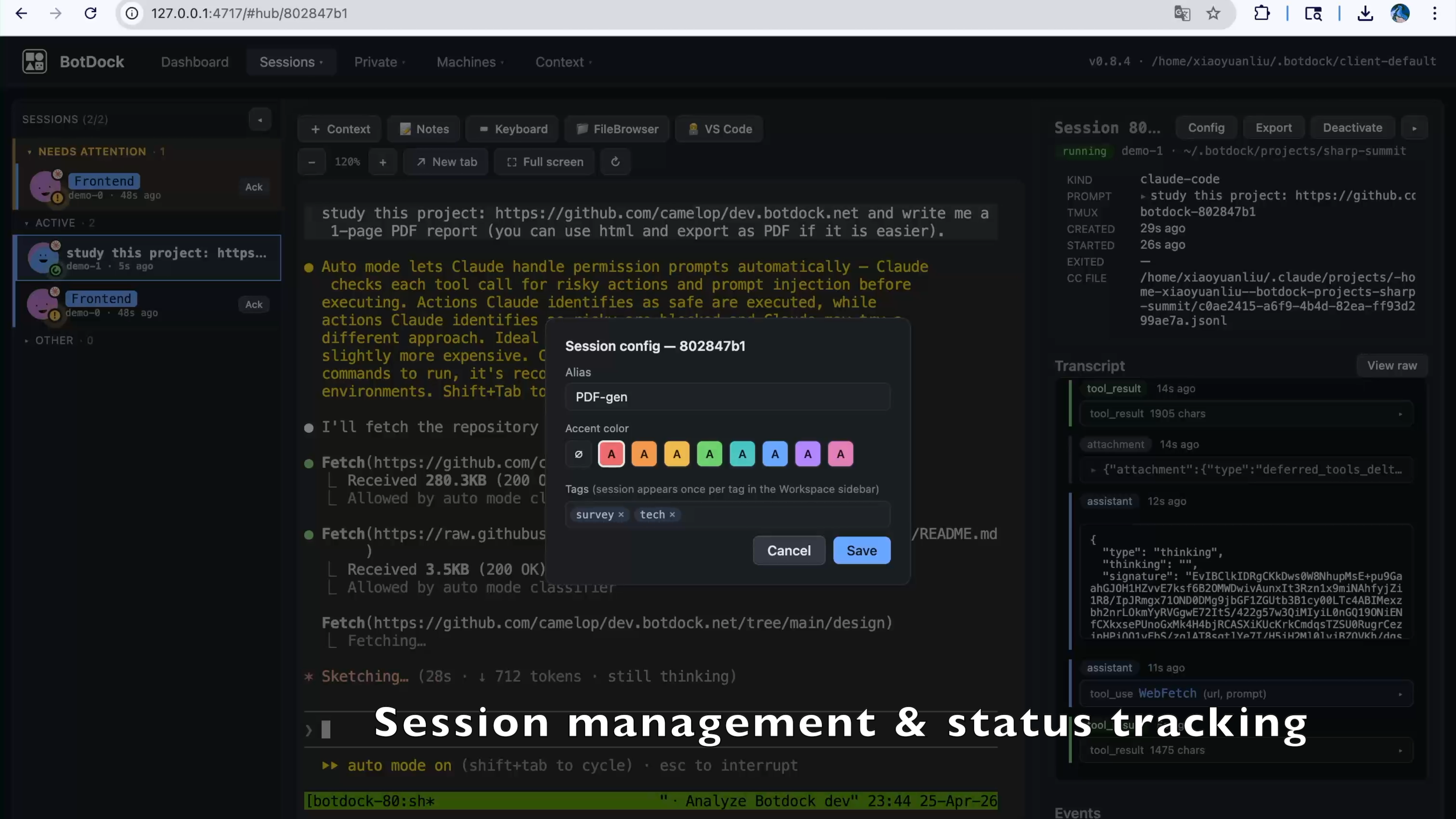 BotDock gallery image