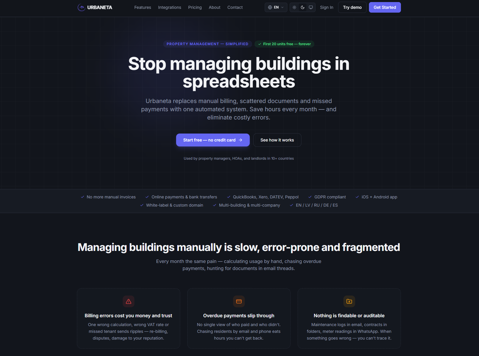 Urbaneta — Property Management Platform gallery image