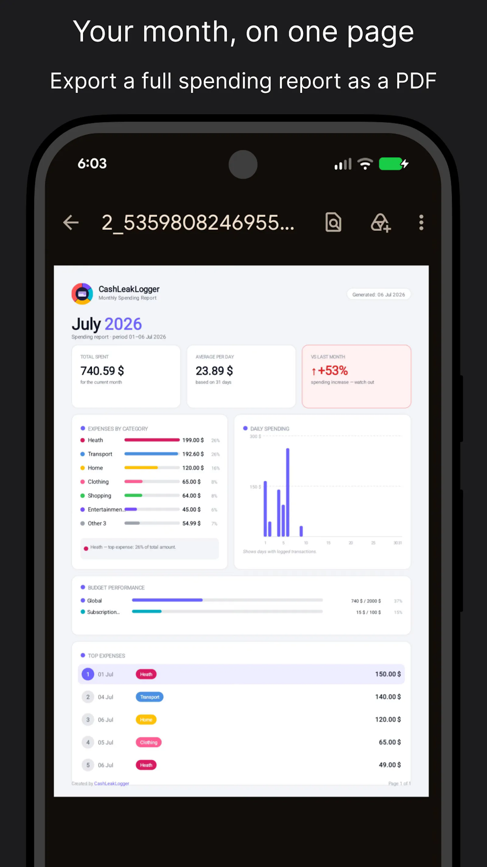 CashLeakLogger screenshot 7