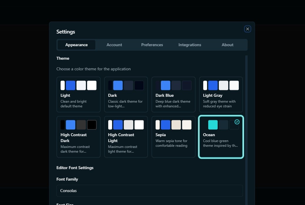 AI powered MySQL client gallery image