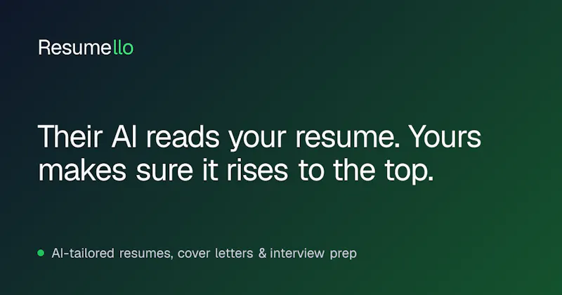 Resumello screenshot 2
