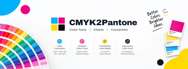 Online Free CMYK to Pantone Converter screenshot 1