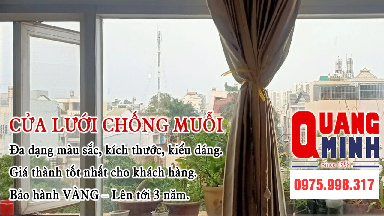 Cửa Lưới Chống Muỗi Quang Minh cover