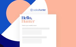 The Sales Hunter—Newsletter media 1