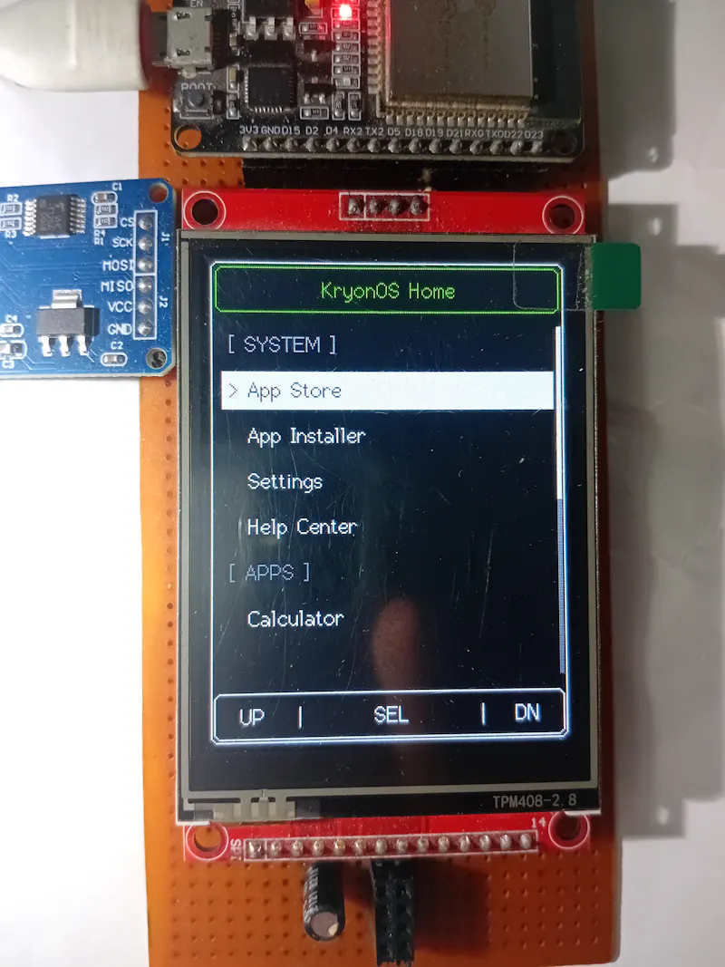 KryonOS screenshot 4