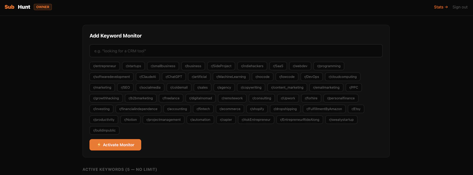 SubHunt screenshot 3