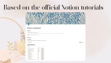 Notion Beginner Tutorial Workbook gallery image