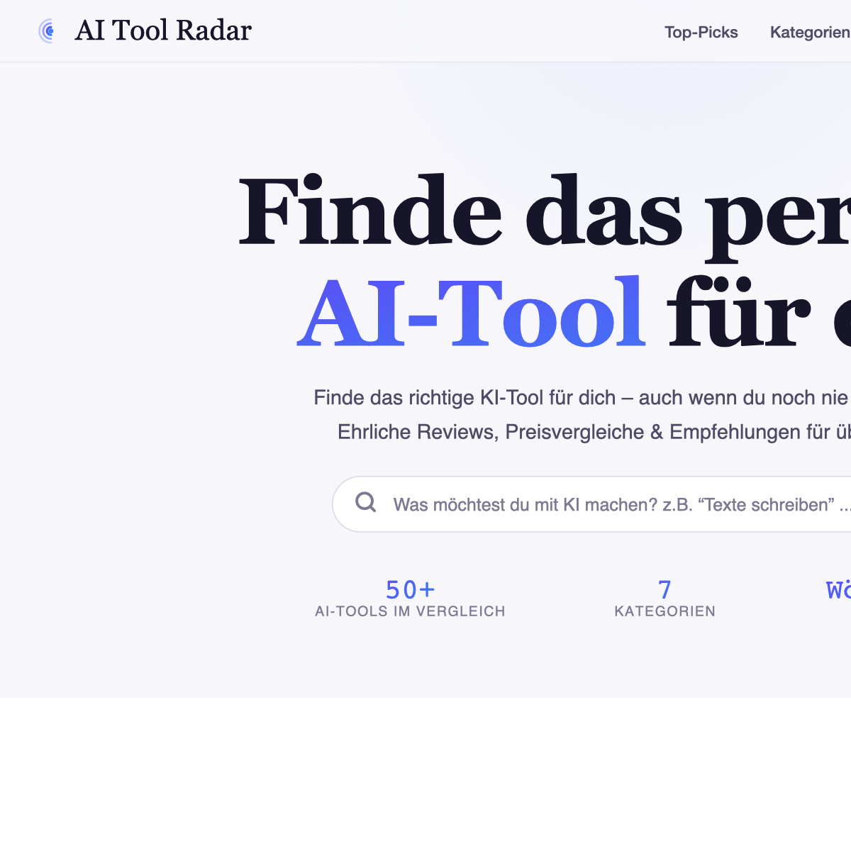 AI Tool Radar    gallery image