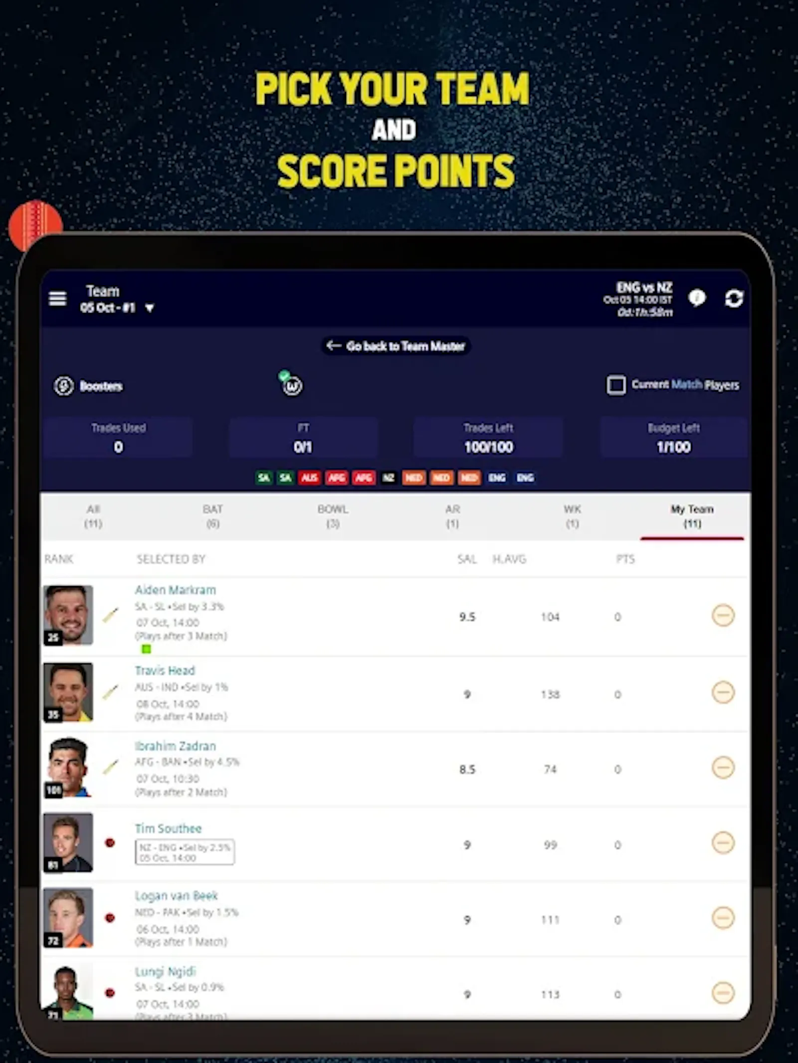 CricBattle Auction House screenshot 13