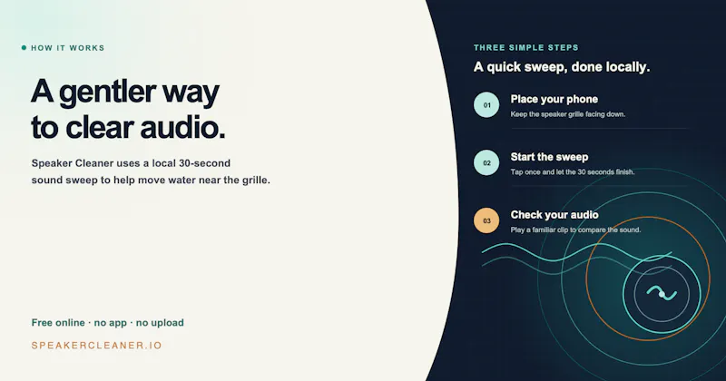 Speaker Cleaner screenshot 3