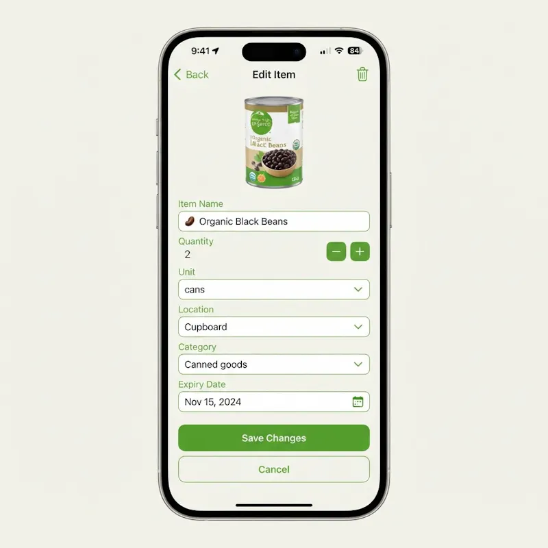 Kitchen Genie screenshot 2