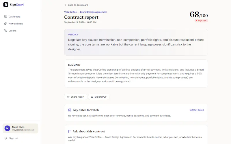 SignGuard screenshot 4