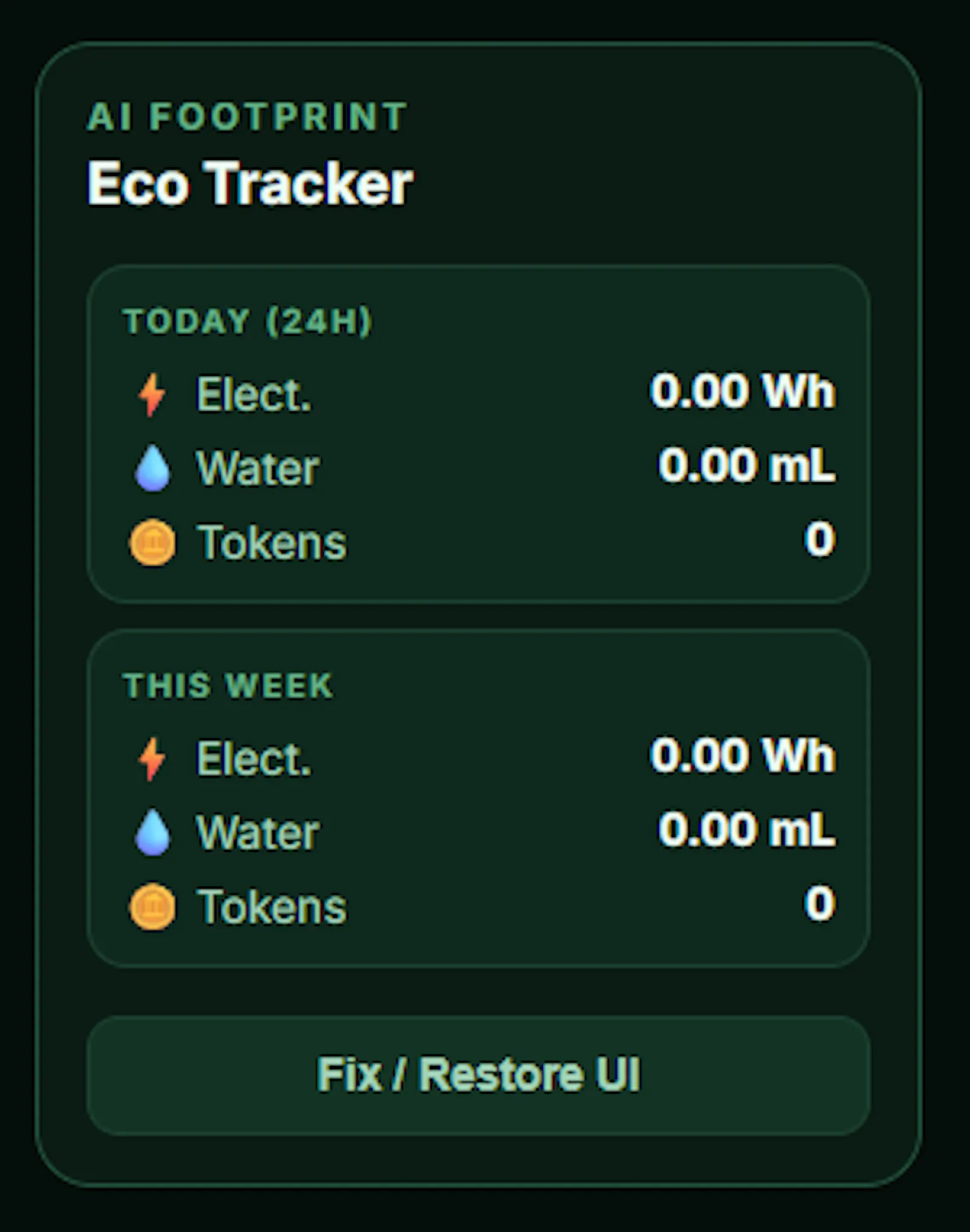 AI Eco Tracker screenshot 2