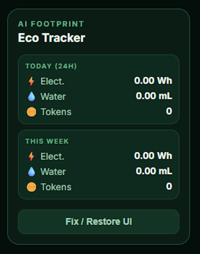 AI Eco Tracker screenshot 2