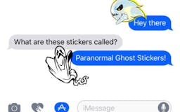 Paranormal Ghost Stickers media 2