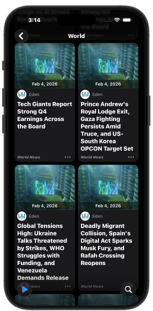 Eden: World Video News gallery image