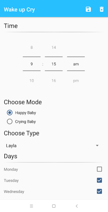 Wake up Cry Alarm gallery image