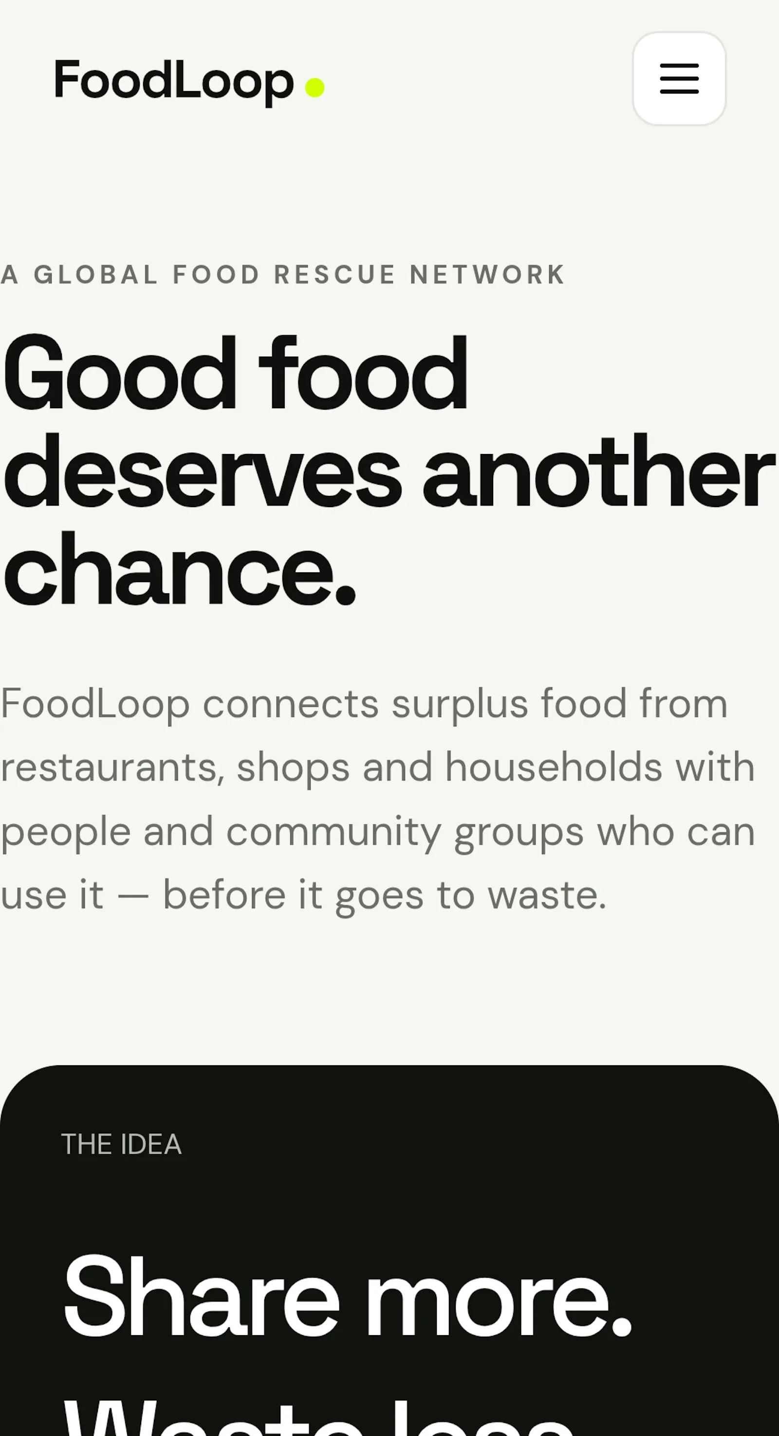 FoodLoop screenshot 4
