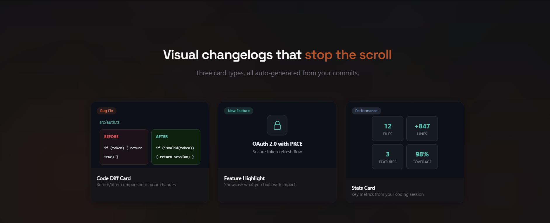 Diffshot - Screenshot 2 showing product features and functionality