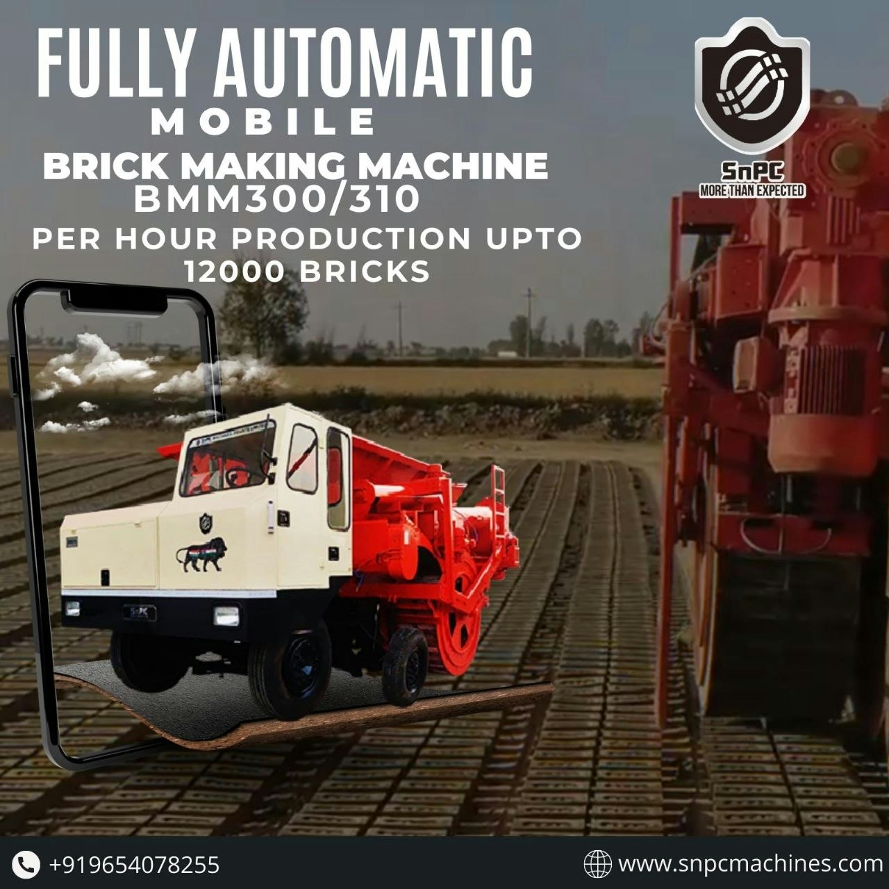 Fully automatic  brick making machines