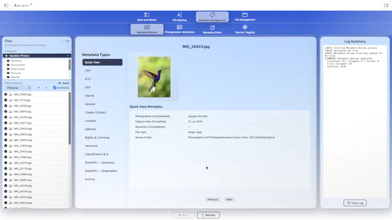Archyv screenshot 6