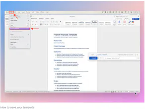 Copilot in Word gallery image