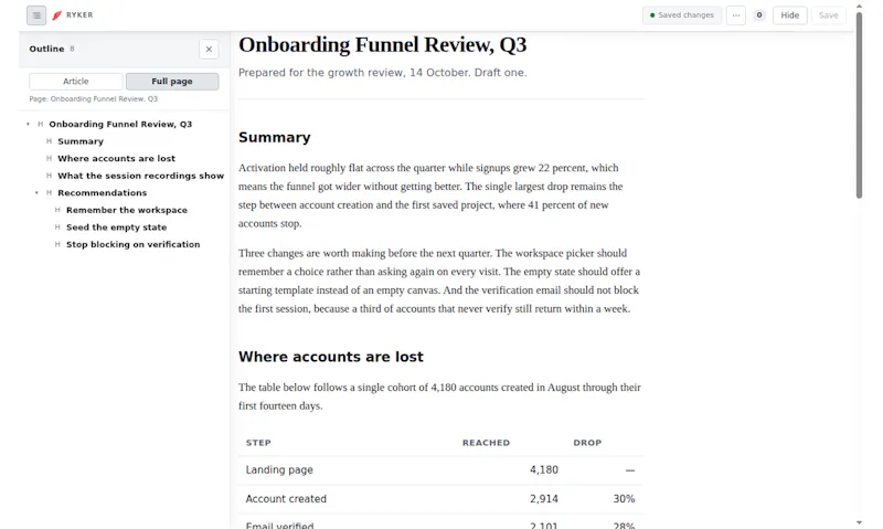 Ryker - Inline HTML & Markdown Editing screenshot 5