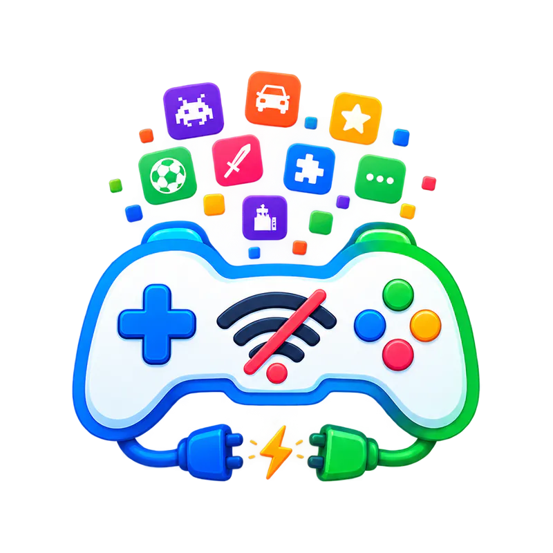 Offline Game Hub — Play without wifi