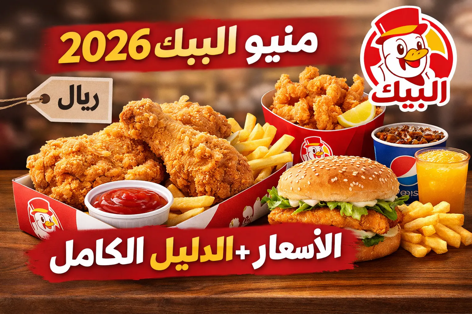 AlBaik Menu Price product banner