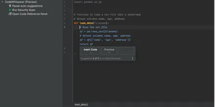 Amazon CodeWhisperer gallery image
