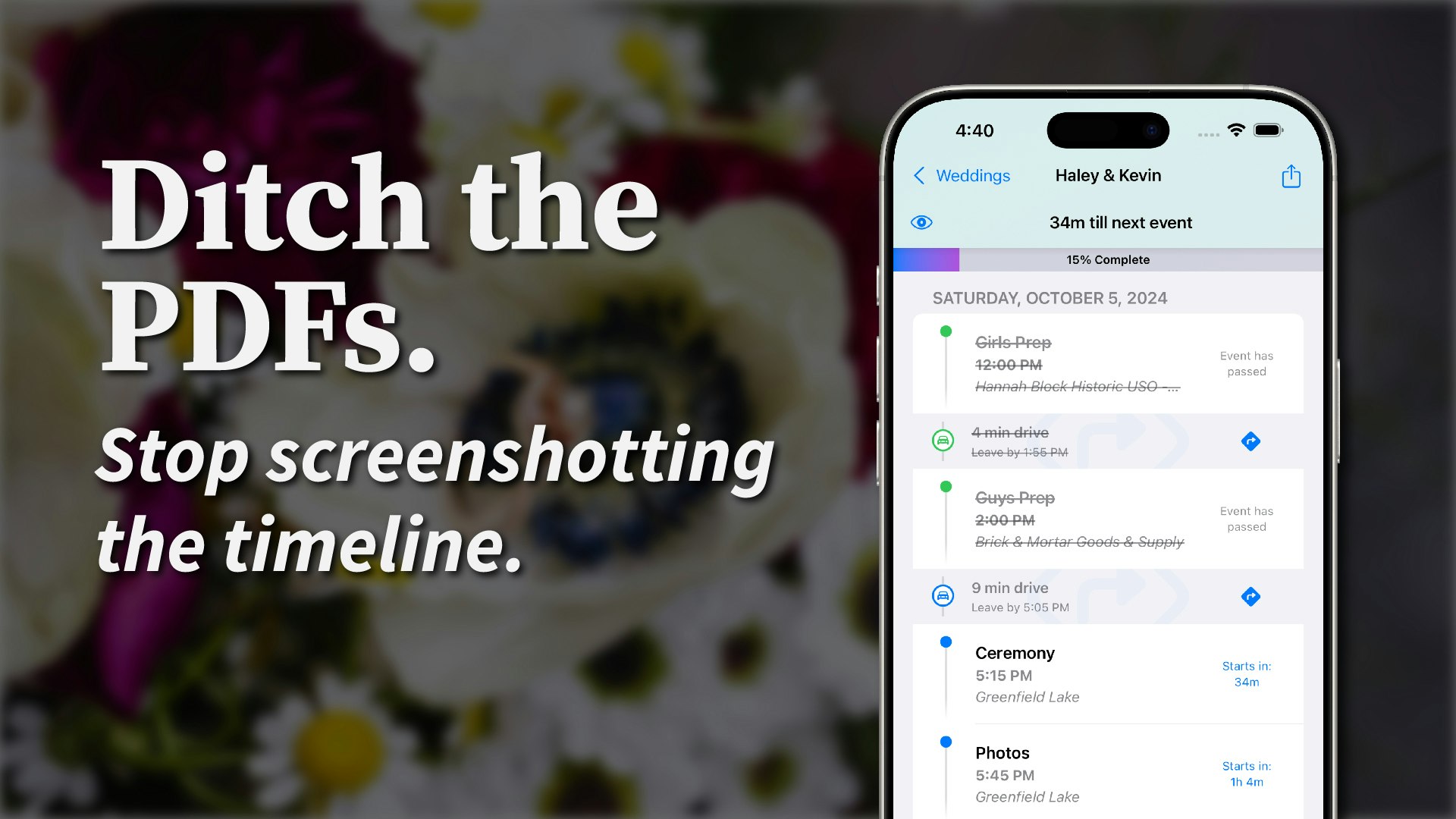 Mídia 1 de Anemone para profissionais de casamento