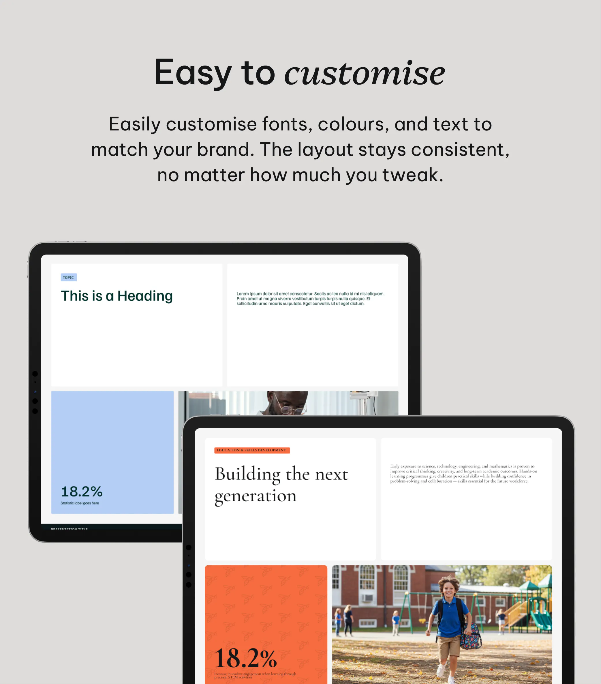Investors Pitch Deck Template gallery image