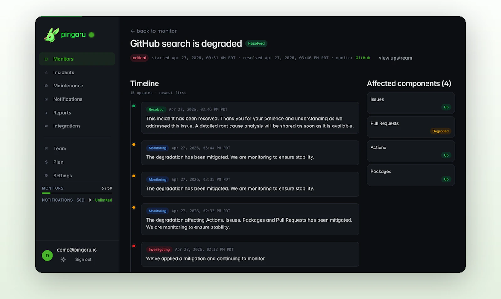 Pingoru screenshot 4