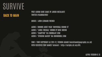 Survive - Wilderness survival gallery image