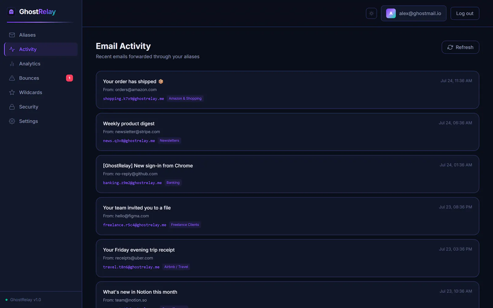 GhostRelay screenshot 4