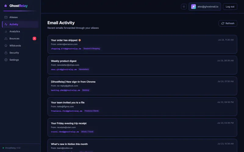 GhostRelay screenshot 4