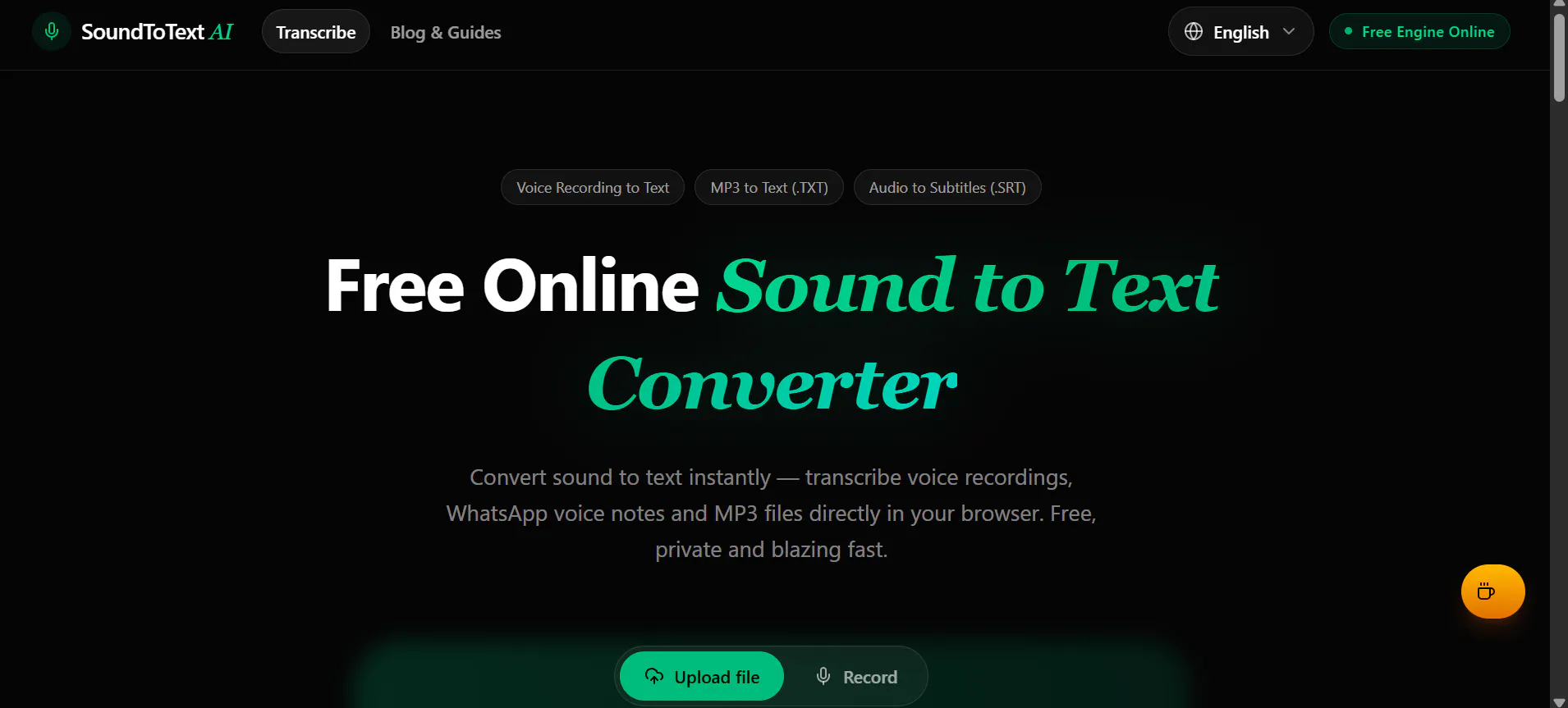 SoundToText logo