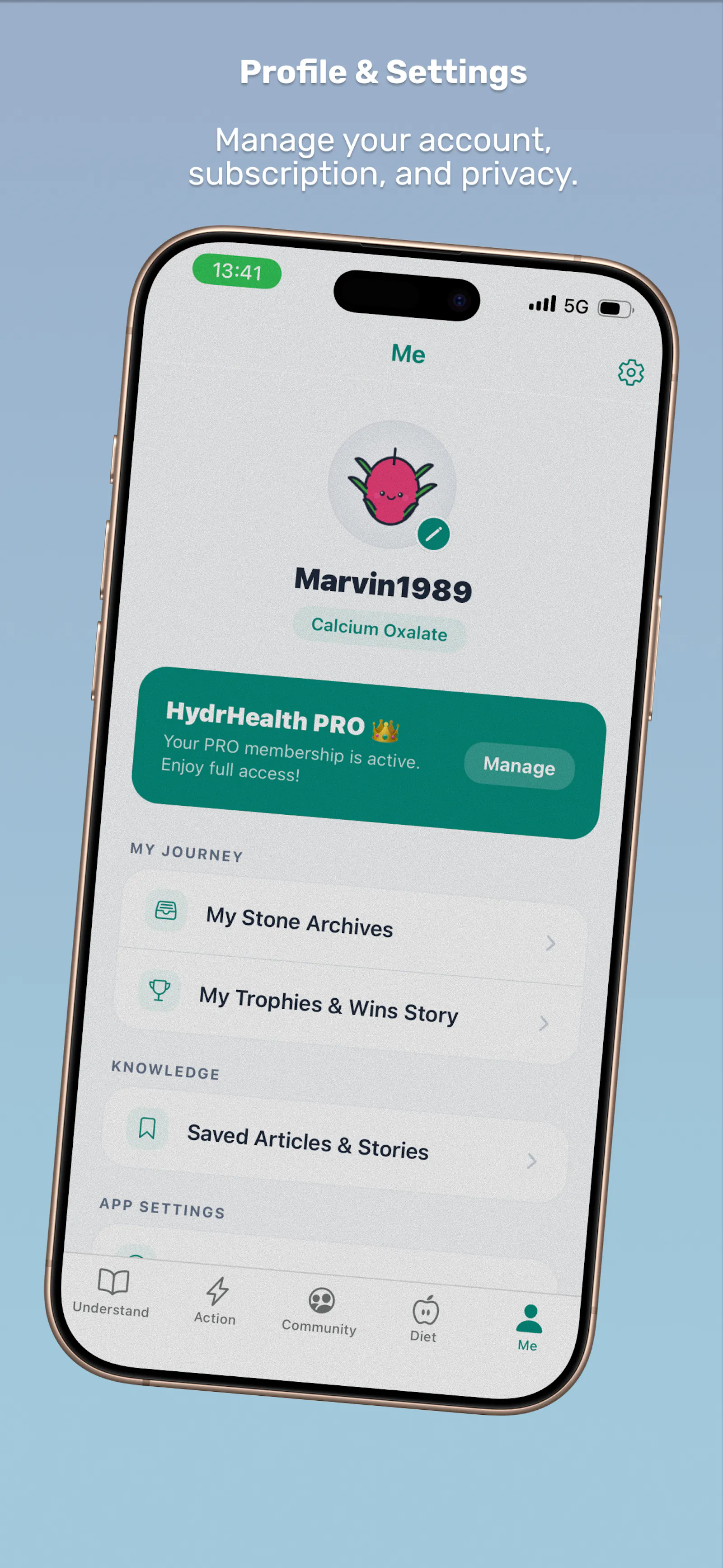 HydrHealth: kidney stones screenshot 6