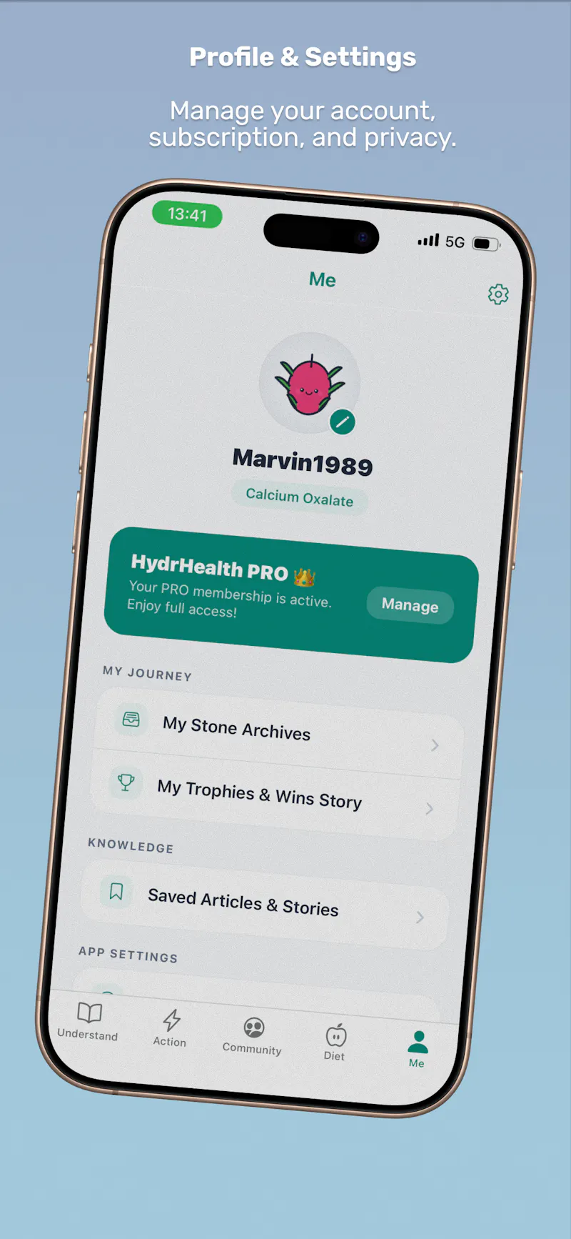 HydrHealth: kidney stones screenshot 6